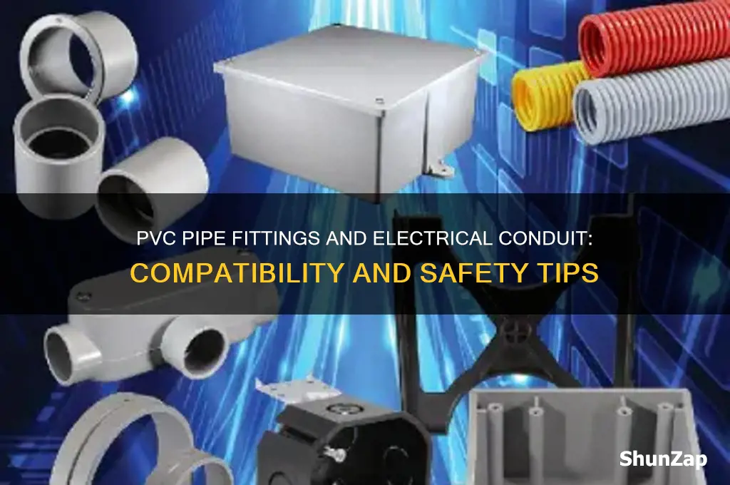 can pvc pipe fittings be used with electrical conduit