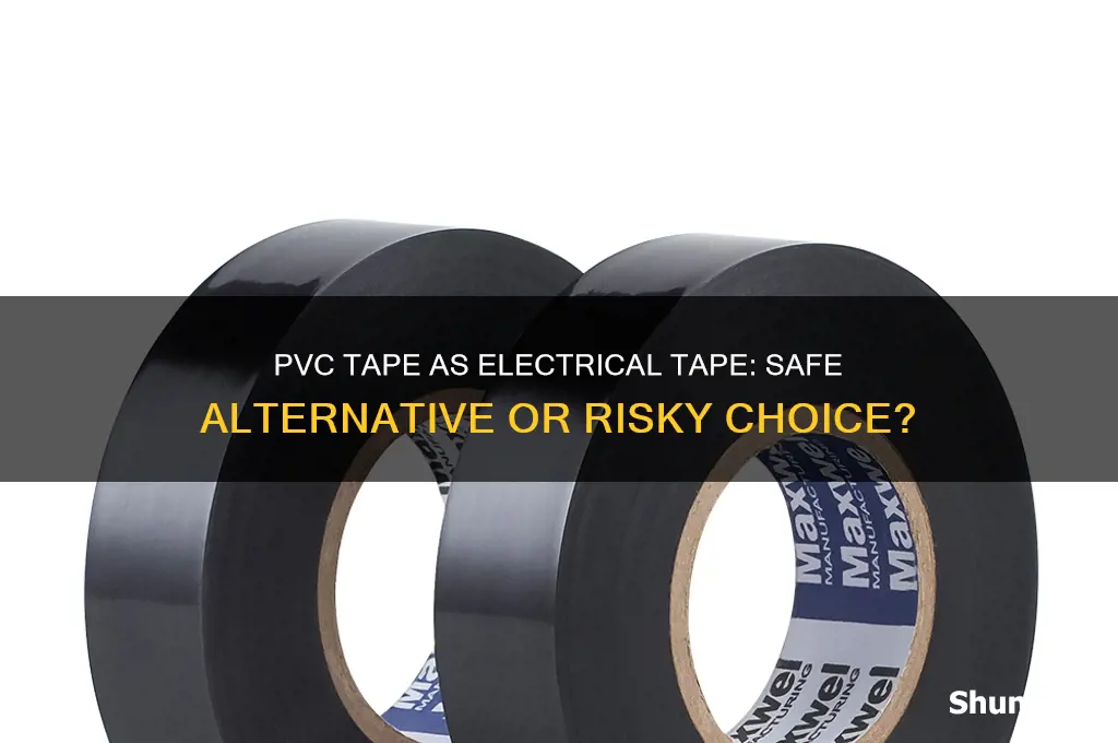 can pvc tape be used as electrical tape