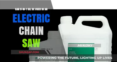 Using R-in-1 Oil in Electric Chain Saws: Safe or Risky?