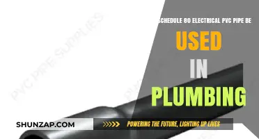 Using Schedule 80 Electrical PVC Pipe for Plumbing: Safe or Risky?