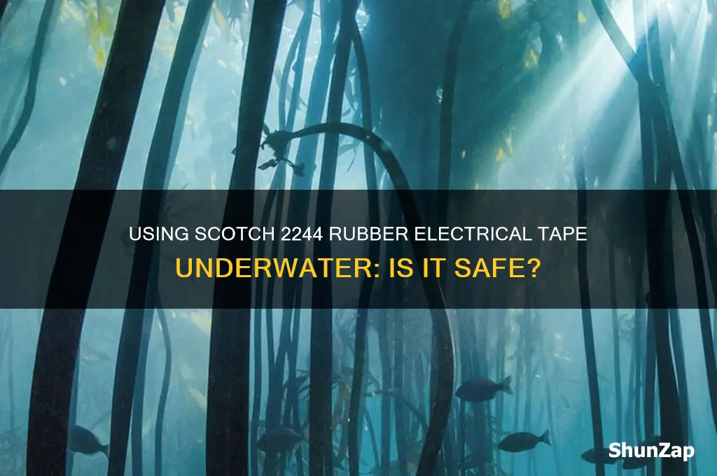 can scotch 2242 rubber electrical tape be used undd