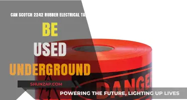 Using Scotch 2244 Rubber Electrical Tape for Underground Applications: Is It Safe?