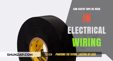 Can Scotch Tape Safely Repair or Insulate Electrical Wiring?