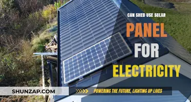 Harnessing Solar Power: Can Sheds Efficiently Use Solar Panels for Electricity?