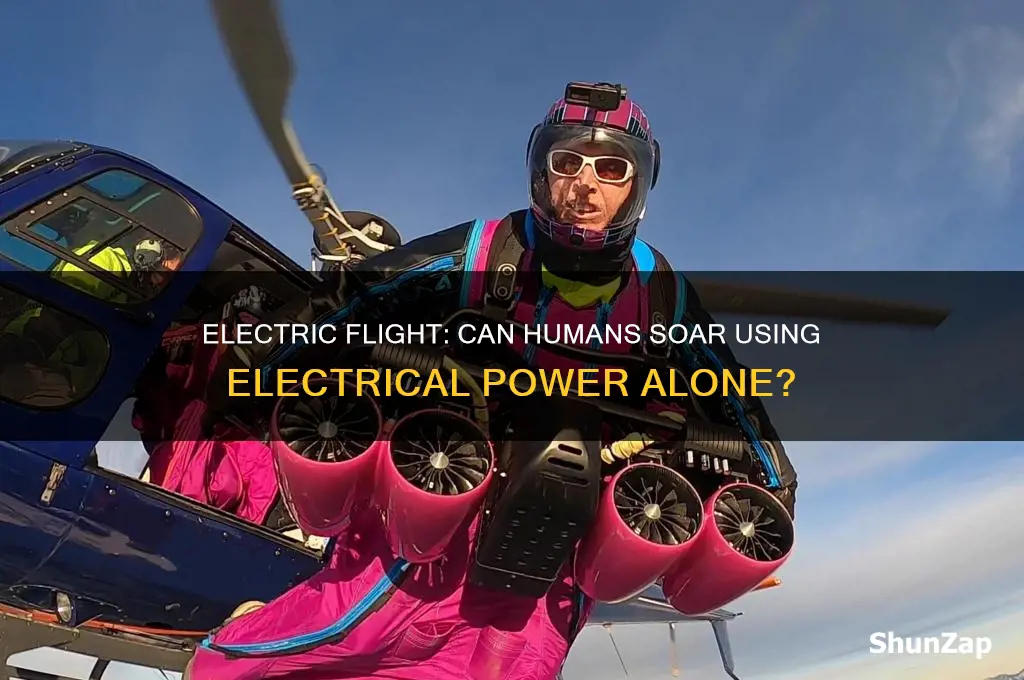 can someone fly using electricity