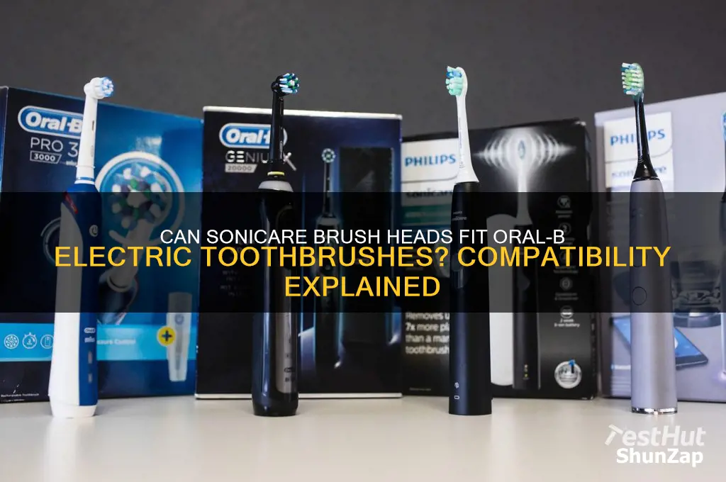 can sonic care heads fit oral b electric toothbrush