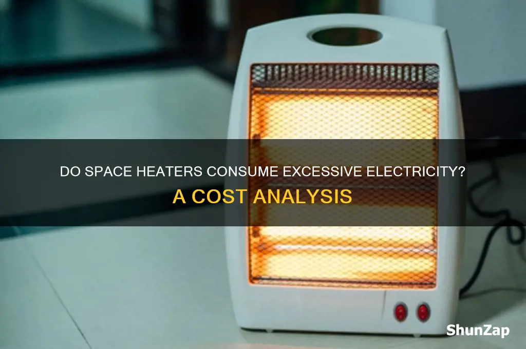 can space heaters use a lot of electricity
