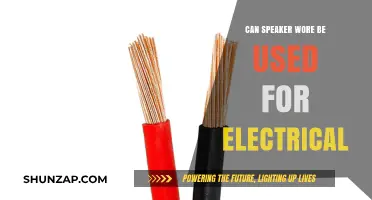 Can Speaker Wire Safely Replace Electrical Wire in Home Projects?