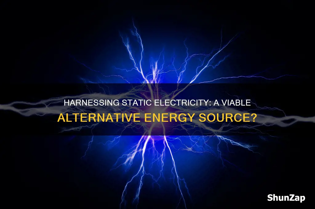 can static electricity be used as energy