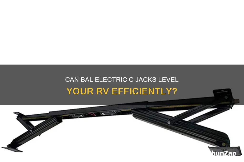 can the bal electric c jacks be used to level