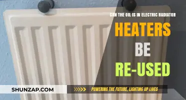 Reusing Oil from Electric Radiator Heaters: Is It Possible or Practical?