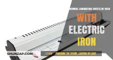 Using Thermal Laminating Sheets with an Electric Iron: A Practical Guide