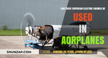 Supercar Electric Engines: Feasible for Airplane Propulsion?