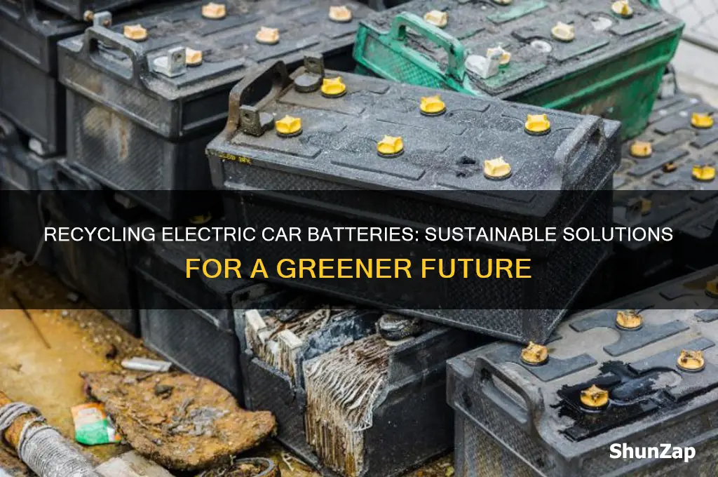 can they recycle electric car batteries
