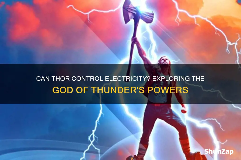 can thor use electricity