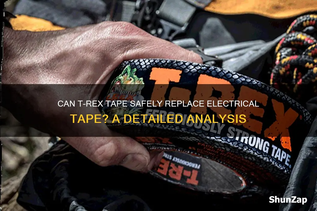 can trex tape be used as electrical tape