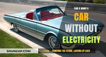 Building Cars Without Electricity: Exploring Alternative Power Sources and Methods