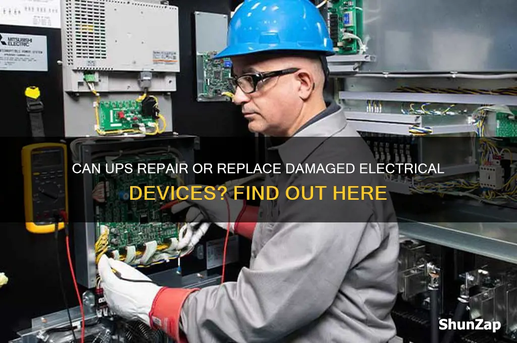 can ups use damage electrical devices