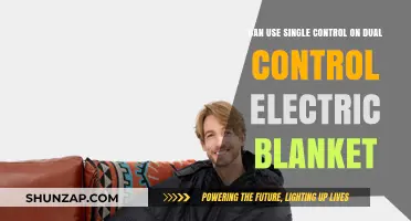 Using a Single Control on Dual-Control Electric Blankets: Is It Possible?