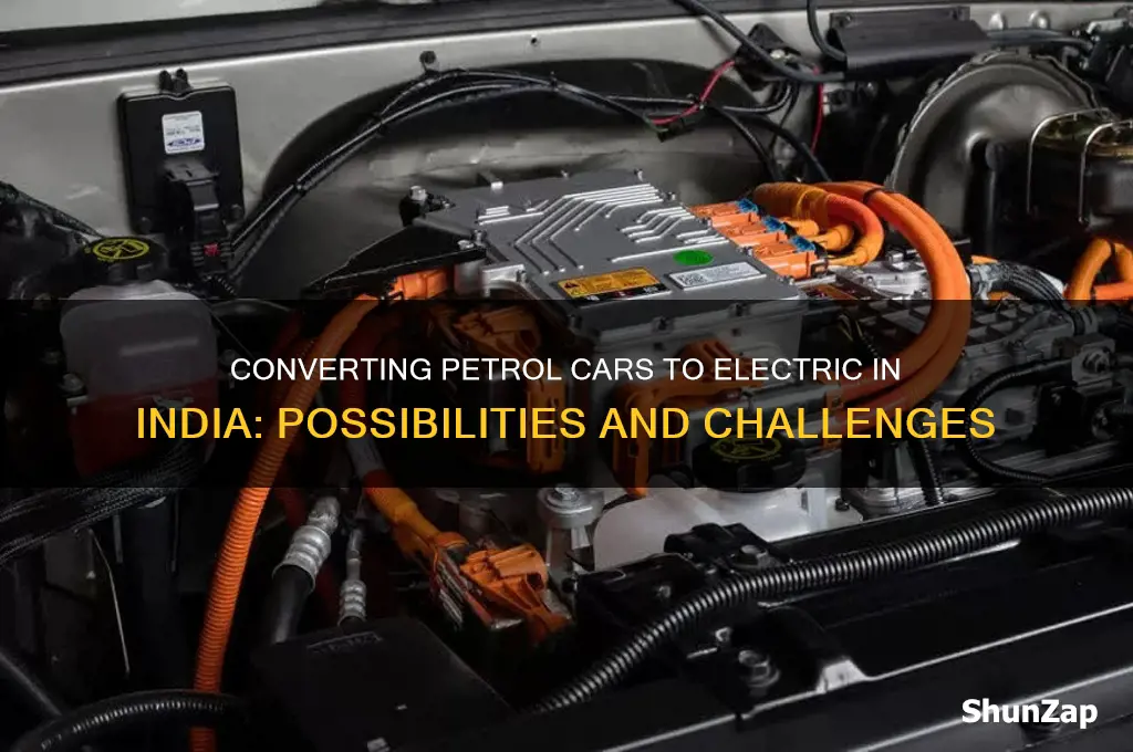 can we convert petrol car to electric car in india