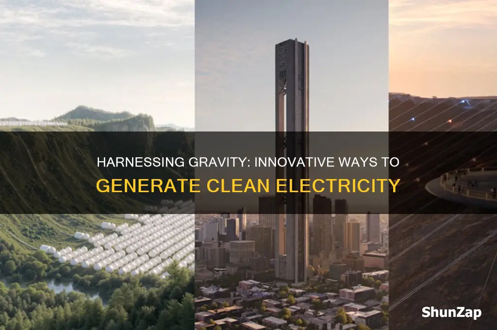can we use gravity to produce electricity