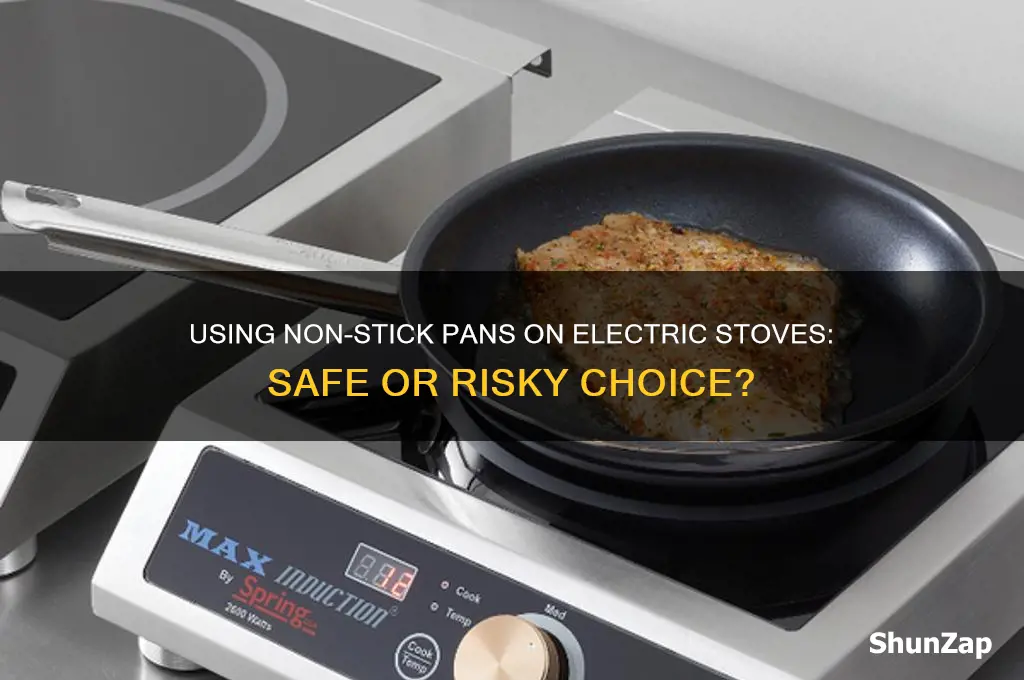 can we use non stick pan on electric stove