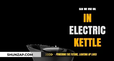 Using Oil in Electric Kettles: Safe Practice or Potential Hazard?