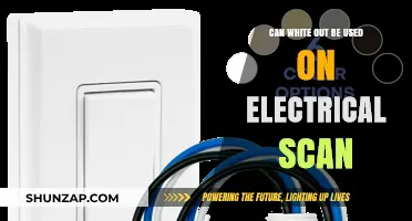 Using White-Out on Electrical Scans: Safe Practice or Risky Move?