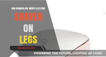 Can Women Use Men's Electric Shavers for Leg Hair Removal?