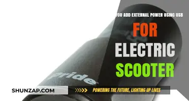 Boost Your E-Scooter Range: Using USB for External Power Solutions