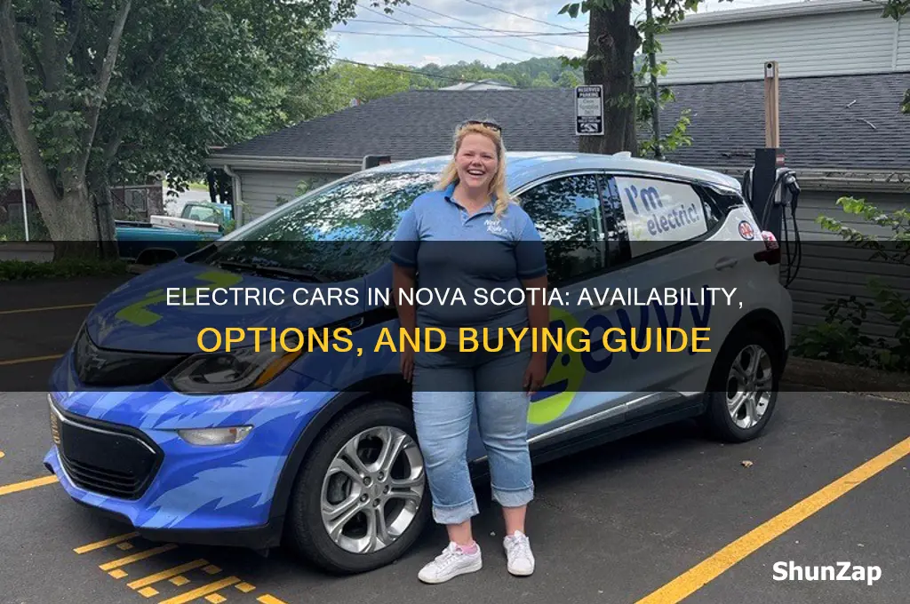 can you buy an electric car in nova scotia
