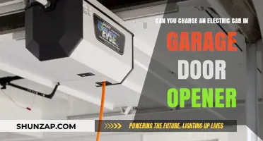 Charging Electric Cars with Garage Door Openers: Is It Possible?