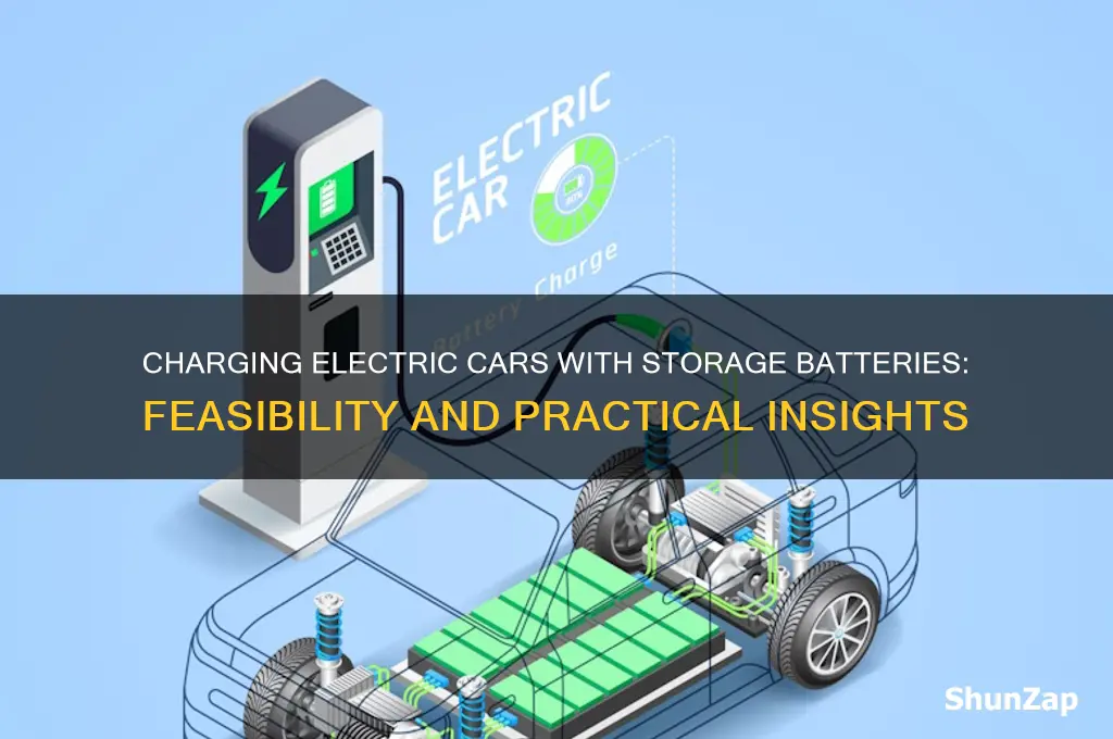 can you charge an electric car with storage battery