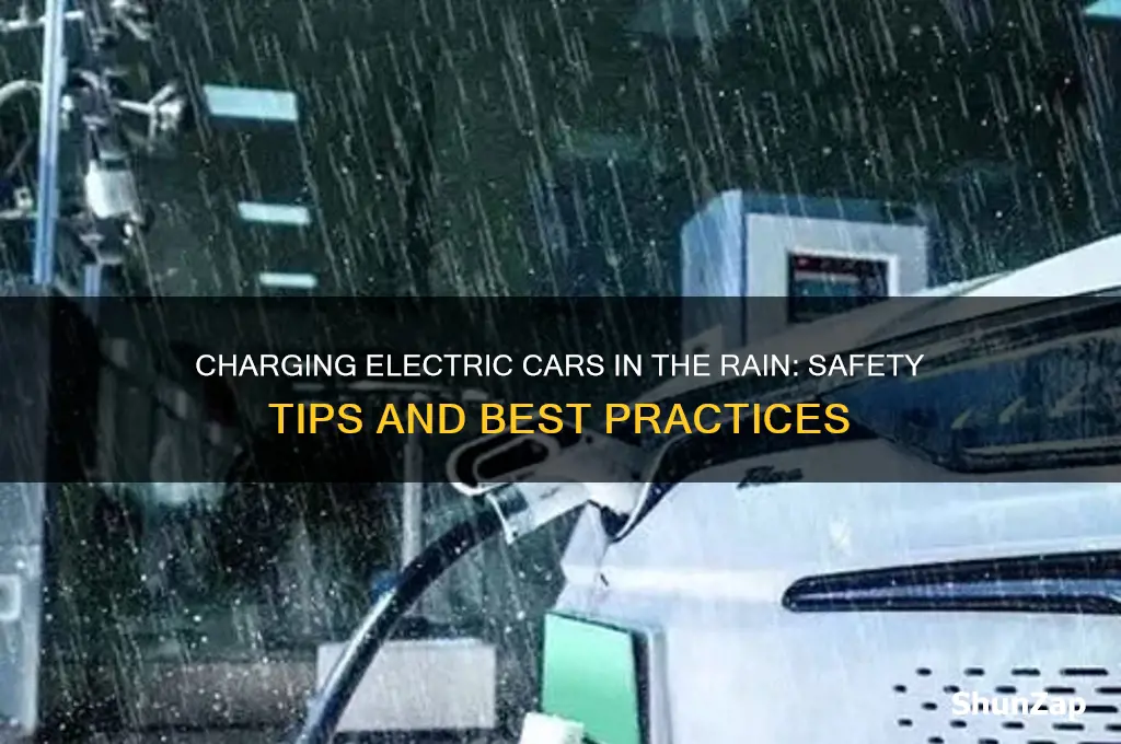 can you charge electric car in the rain