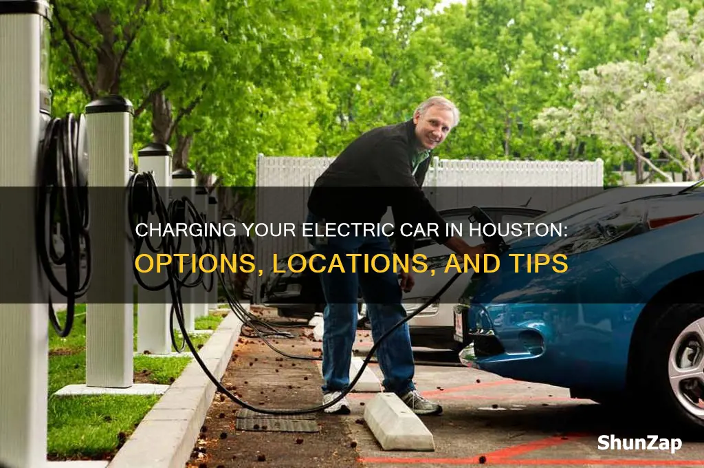 can you charge you electric car in houston