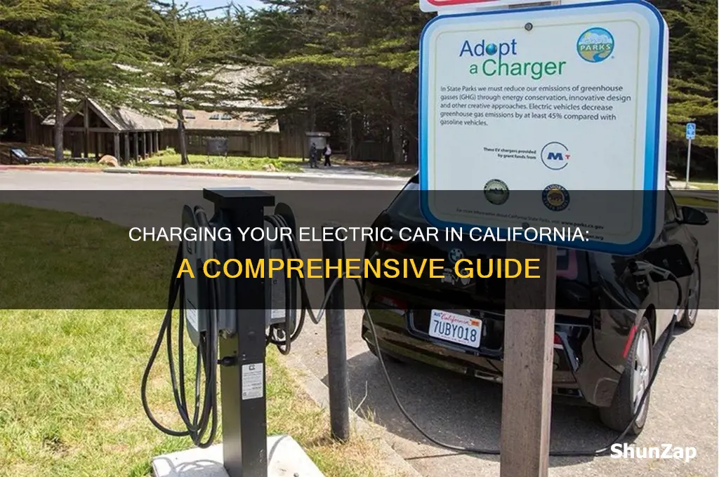 can you charge your electric car in california