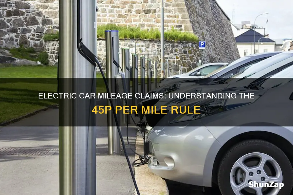can you claim 45p per mile for an electric car