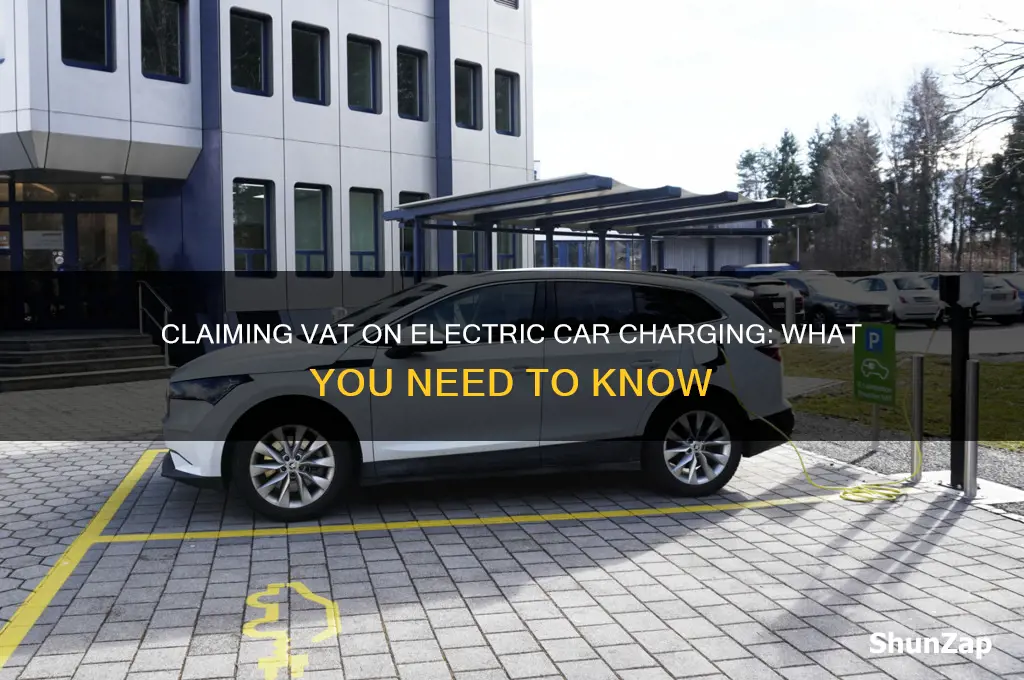 can you claim vat back on electric car charging