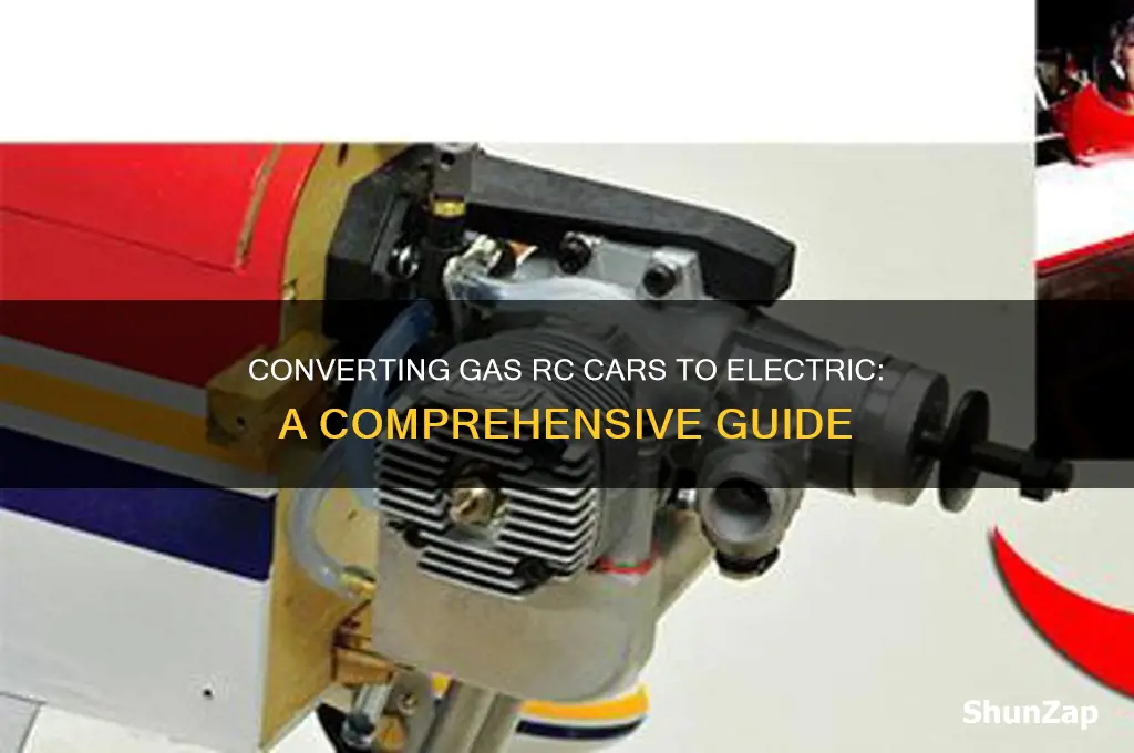 can you convert a gas rc car to electric