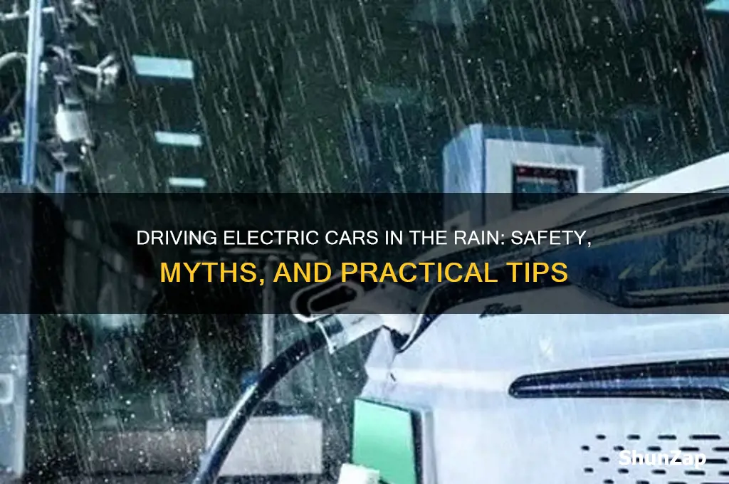 can you drive an electric car in the rain