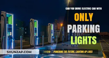 Driving Electric Cars with Parking Lights Only: Safe or Risky?