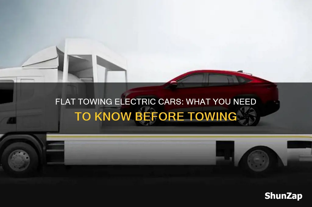 can you flat tow a electric car