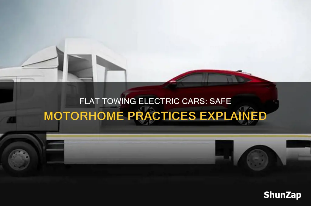 can you flat tow an electric car behind a motorhome