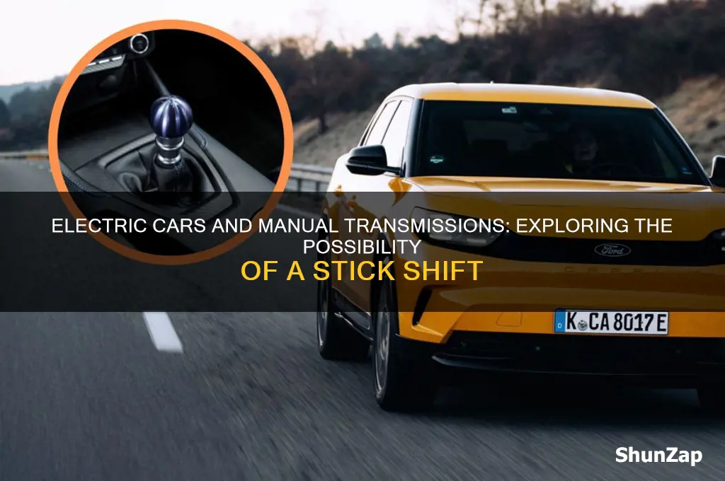 can you get a manual transmission in an electric car
