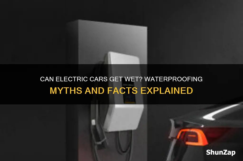 can you get an electric car wet
