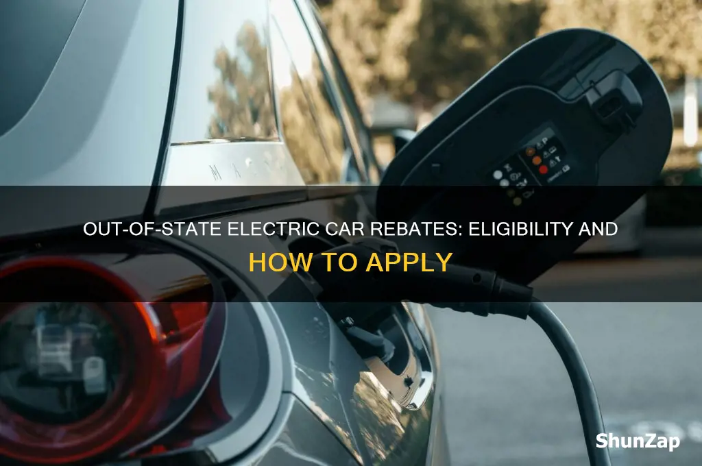 can you get electric car rebate if not in state
