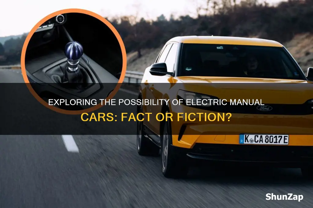 can you get electric manual cars