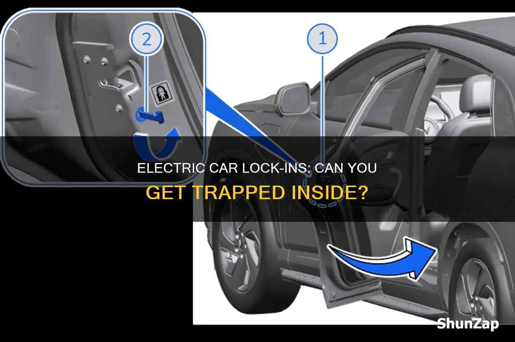 can you get locked in an electric car