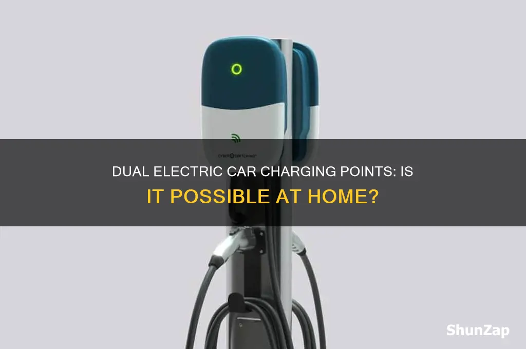 can you have 2 electric car charging points