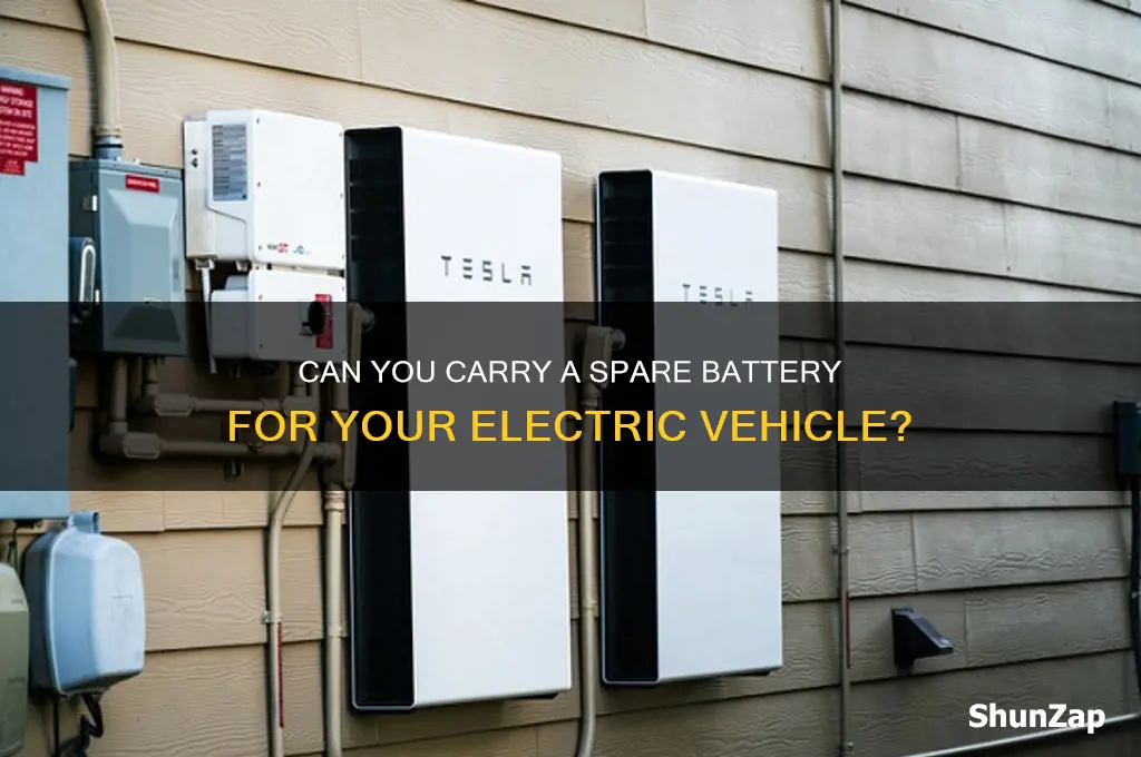 can you have a spare battery for an electric car